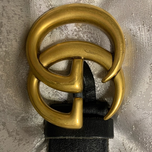 Gucci Belt With Double G Buckle - Picture 1 of 10